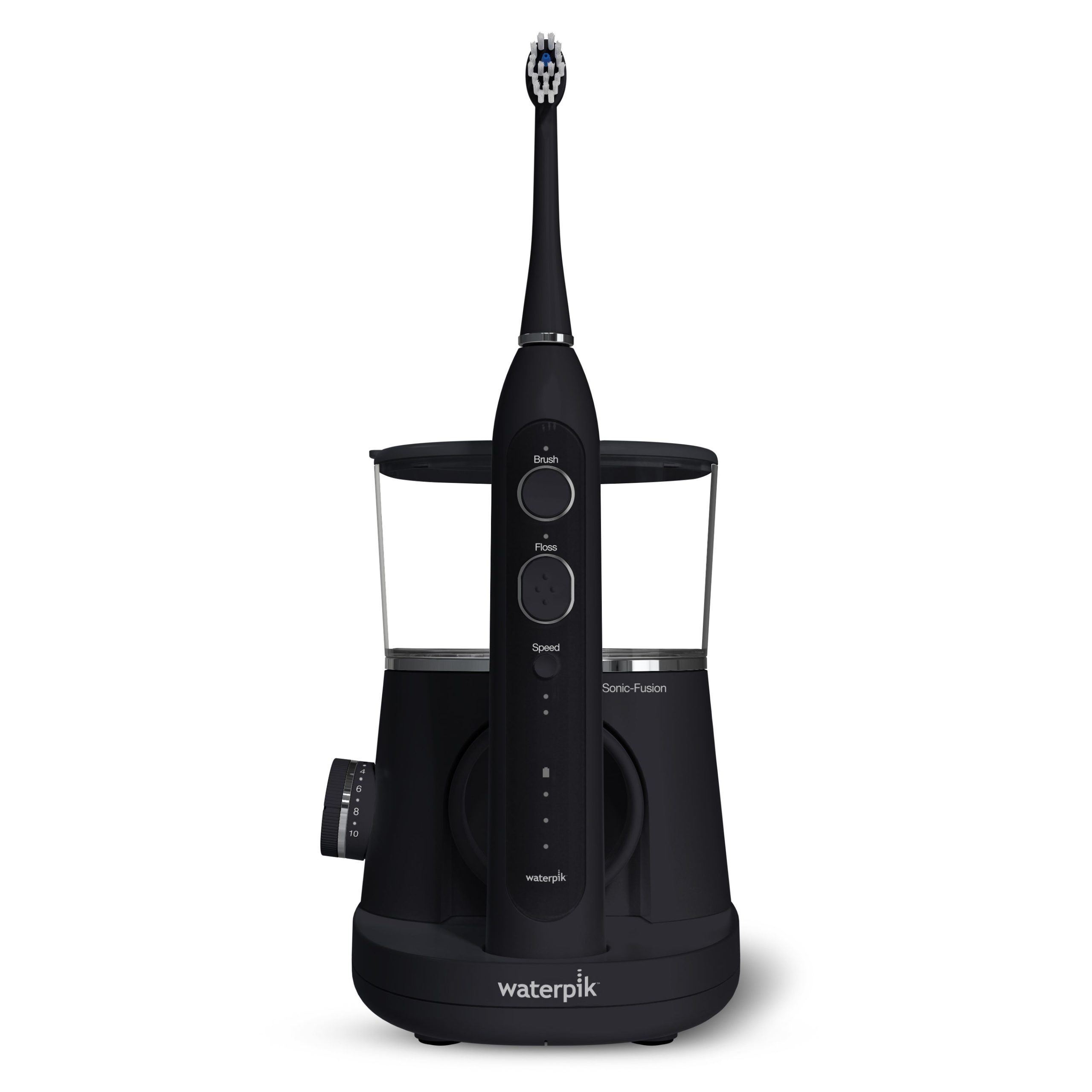 waterpik-sonic-fusion-2-point-0-sf-03-black_9405ab03-30aa-4891-8d79-4880f9297ec2.jpg Sonic Fusion™ 2.0 Water Flossing Electric Toothbrush - Image 1